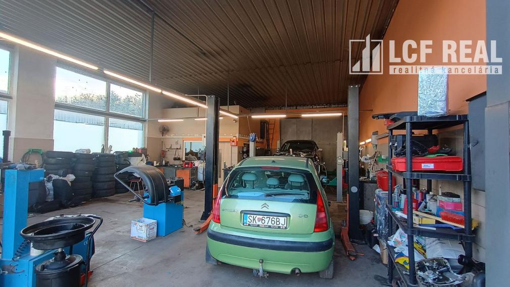 ZABEHNUTÝ AUTOSERVIS NA ODSTÚPENIE, KOŠICE - JUH 
