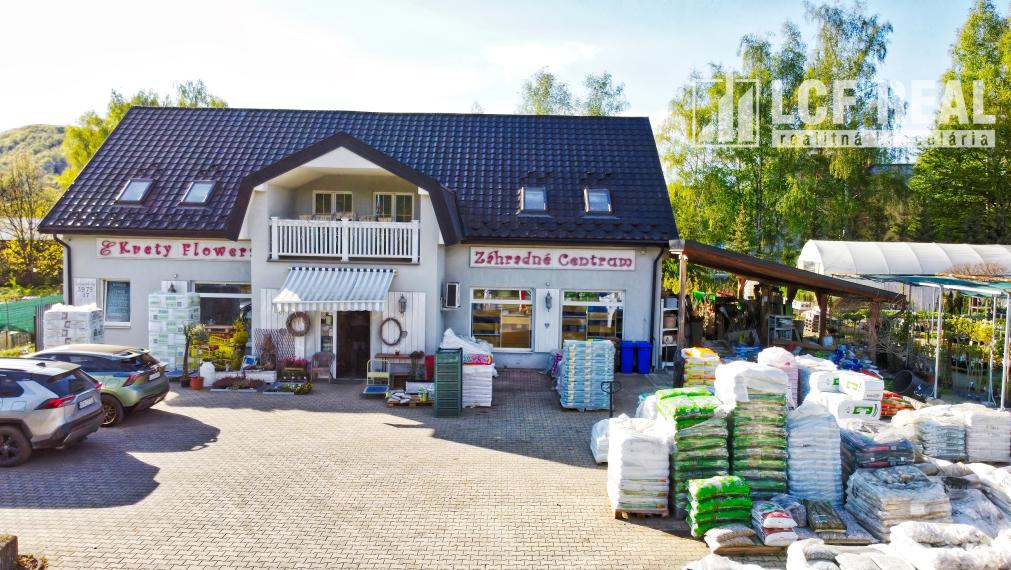 Prenájom zabehnutej prevádzky Záhradného centra, Snina