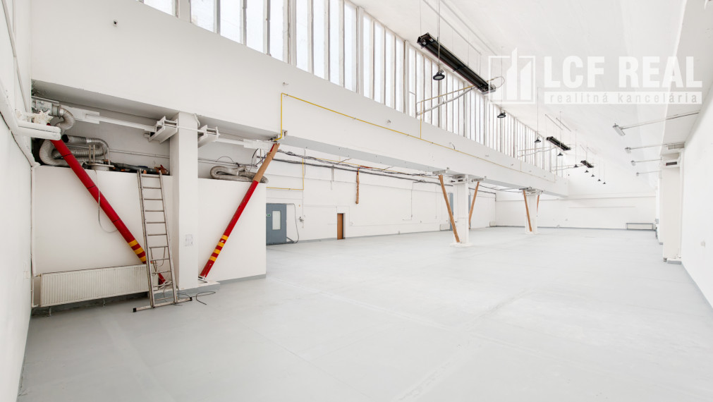 Prenájom skladovo-výrobný priestor výmera 800 m², Košice–Juh
