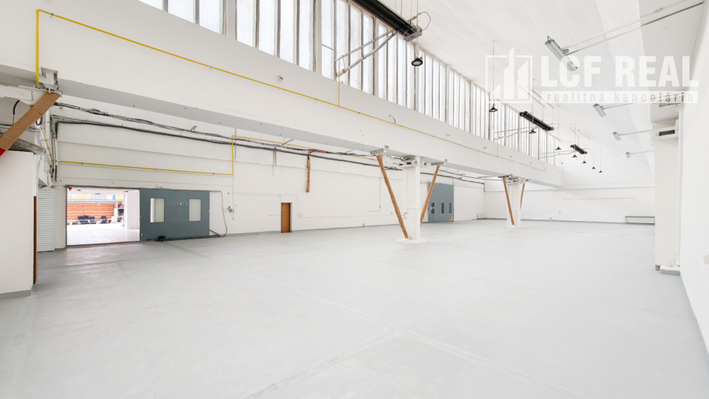 Prenájom skladovo-výrobný priestor výmera 800 m², Košice–Juh