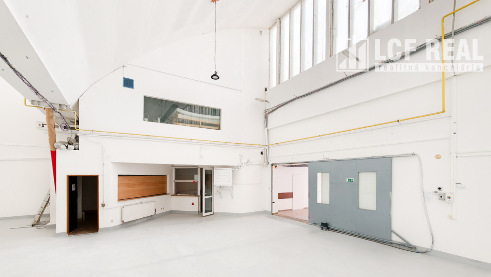Prenájom skladovo-výrobný priestor výmera 800 m², Košice–Juh