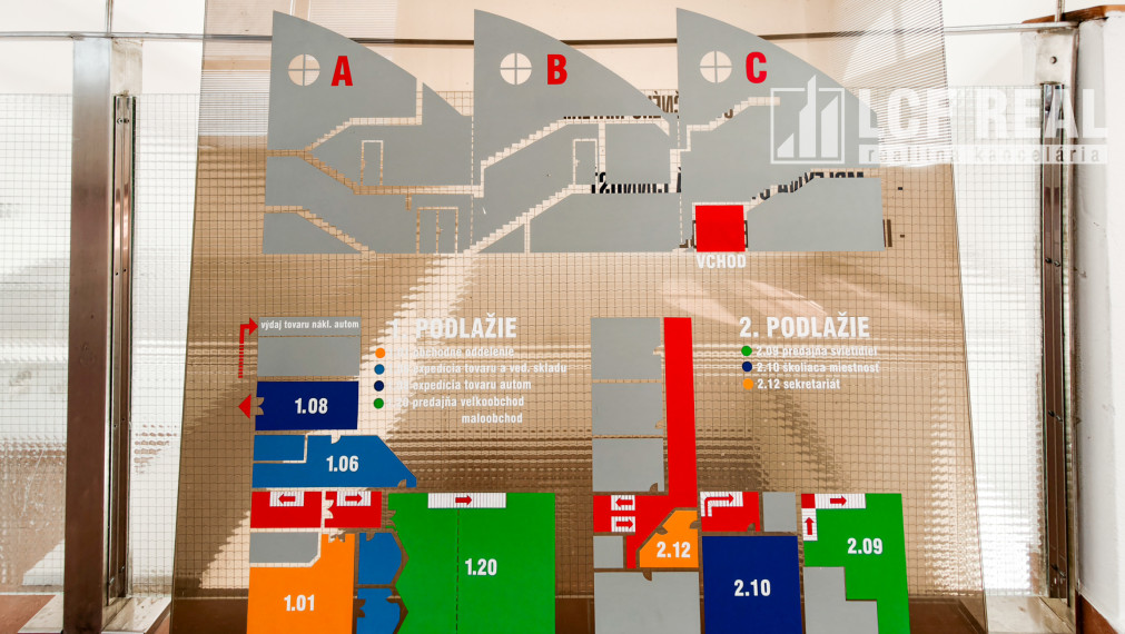 Na prenájom komerčný priestor s výmerou 314,7 m², Košice – Juh