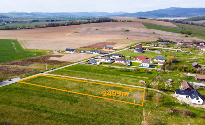 Ponúkame na predaj dva stavebné pozemky 625 m², Čakanovce - fotografia 4